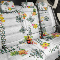 Hawaiian Quilts Back Car Seat Cover Tropical Fruits and Plants