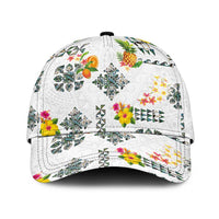 Hawaiian Quilts Classic Cap Tropical Fruits and Plants