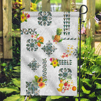 Hawaiian Quilts Garden Flag Tropical Fruits and Plants