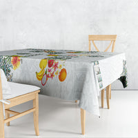 Hawaiian Quilts Tablecloth Tropical Fruits and Plants