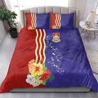 Kiribati Heritage Bedding Set Map of the Islands and Polynesia Pattern