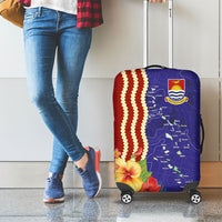 Kiribati Heritage Luggage Cover Map of the Islands and Polynesia Pattern