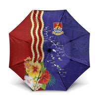 Kiribati Heritage Umbrella Map of the Islands and Polynesia Pattern