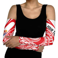 Personalised Tahiti Va'a Race Arm Sleeves Polynesian Tattoos Sporty Style - Polynesian Pride