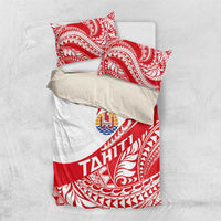 Tahiti Va'a Race Bedding Set Polynesian Tattoos Sporty Style - Polynesian Pride