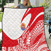 Tahiti Va'a Race Quilt Polynesian Tattoos Sporty Style - Polynesian Pride
