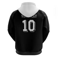 Custom Aotearoa Rugby Zip Hoodie Fern Blacks-Traditional Maori Motifs Design