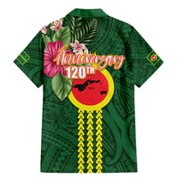Manu'a Cession Day 120th Anniversary Family Matching Mermaid Dress and Hawaiian Shirt Polynesian Pattern and Hibiscus Flower
