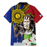 Philippines Lapu-Lapu Family Matching Mermaid Dress and Hawaiian Shirt Filipino Sun Tattoo With Yakan Pattern
