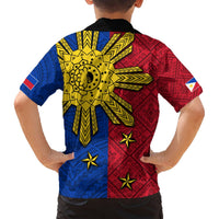 Philippines Sun Batok Tattoo Hawaiian Shirt Polynesian and Yakan Pattern LT03 - Polynesian Pride