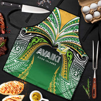Cook Islands Rugby League Apron Avaiki Tatau Tribal Motifs Black Color LT03 Black - Polynesian Pride