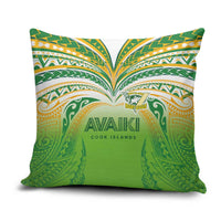 Cook Islands Rugby League Pillow Cover Avaiki Tatau Tribal Motifs White Color - Polynesian Pride