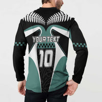 Custom New Zealand Bicycle 2025 Button Sweatshirt