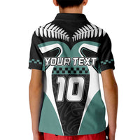 Custom New Zealand Bicycle 2025 Kid Polo Shirt