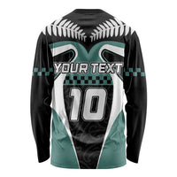 Custom New Zealand Bicycle 2025 Long Sleeve Shirt LT03 - Polynesian Pride
