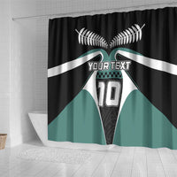 Custom New Zealand Bicycle 2025 Shower Curtain