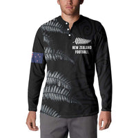 Custom New Zealand Football-Towards World Cup 2026 Button Sweatshirt
