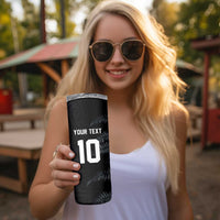 Custom New Zealand Football-Towards World Cup 2026 Skinny Tumbler