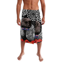 New Zealand and Cook Islands ANZAC Day Lavalava Gallipoli Lest We Forget Tatau Art Tribal and Maori Tattoo with Fern