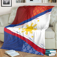 Philippines National Flag Day Blanket Polynesian and Yakan Tattoo Brush Style