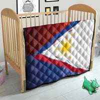 Philippines National Flag Day Quilt Polynesian and Yakan Tattoo Brush Style
