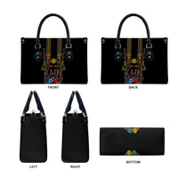 Philippines Kadayawan Festival Leather Bag Polynesian Tribal Art Barong Style