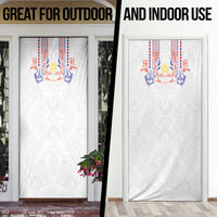 Philippines Barong Style Door Cover Polynesian Kakau Art Tattoos with Tribal Filipino Sun LT03 - Polynesian Pride