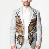 Hawaiian Kakau Blazer Aquaman Tattoo Reveal Effect