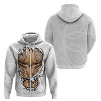 Hawaiian Kakau Zip Hoodie Aquaman Tattoo Reveal Effect