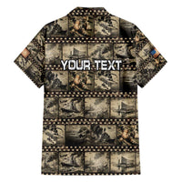 Pearl Harbor Remembrance Day Personalized Family Matching Short Sleeve Bodycon Dress and Hawaiian Shirt Memories of December 7 with Red Poppy Lei - Polynesian Pride