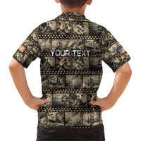 Pearl Harbor Remembrance Day Personalized Hawaiian Shirt Memories of December 7 with Red Poppy Lei - Polynesian Pride