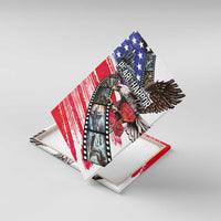 Pearl Harbor Remembrance Day Canvas Wall Art Lest We Forget - The Bald Eagle Remembers - Polynesian Pride