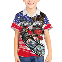 Pearl Harbor Remembrance Day Personalized Family Matching Summer Maxi Dress and Hawaiian Shirt Lest We Forget - The Bald Eagle Remembers - Polynesian Pride