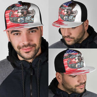 Pearl Harbor Remembrance Day Mesh Trucker Cap Lest We Forget-The Bald Eagle Remembers LT03 - Polynesian Pride