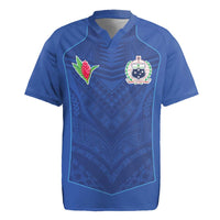 Custom Samoa Rugby Rugby Jersey Tatau Tribal Motifs Sporty Style - Polynesian Pride