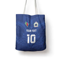 Custom Samoa Rugby Tote Bag Tatau Tribal Motifs Sporty Style - Polynesian Pride