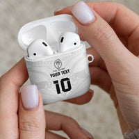 Custom Fiji Rugby AirPods Case Tapa Tribal Motifs Sporty Style LT03 - Polynesian Pride
