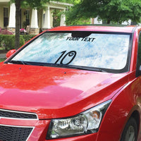 Custom New Zealand Football Auto Sun Shade The Whites-Aotearoa Inspired - Polynesian Pride