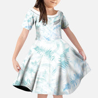 Custom New Zealand Football Family Matching Puletasi and Hawaiian Shirt The Whites-Aotearoa Inspired - Polynesian Pride