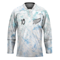 Custom New Zealand Football Hockey Jersey The Whites-Aotearoa Inspired - Polynesian Pride