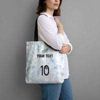 Custom New Zealand Football Tote Bag The Whites-Aotearoa Inspired - Polynesian Pride
