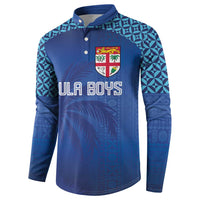 Custom Fiji Football-Towards World Cup 2026 Button Sweatshirt