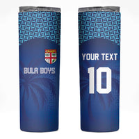Custom Fiji Football-Towards World Cup 2026 Skinny Tumbler
