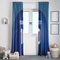 Custom Fiji Football-Towards World Cup 2026 Window Curtain