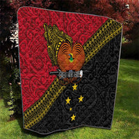 Papua New Guinea Goroka Show Quilt Bird-of-paradise and Melanesian Tattoo Pattern LT03 - Polynesian Pride