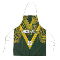 Australia Rugby Custom Apron Aboriginal Art Sporty Style - Polynesian Pride