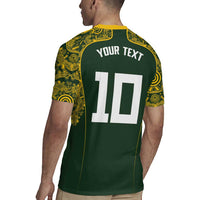 Australia Rugby Custom Rugby Jersey Aboriginal Art Sporty Style - Polynesian Pride