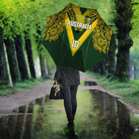 Australia Rugby Custom Umbrella Aboriginal Art Sporty Style - Polynesian Pride