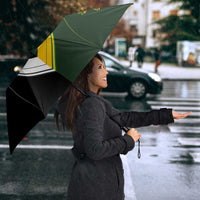 Aotearoa Australia Rugby Umbrella Maori and Aboriginal Art Sporty Style - Polynesian Pride