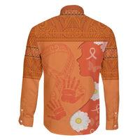 International Day for the Elimination of Violence Against Women Family Matching Puletasi and Hawaiian Shirt Polynesian Pattern LT03 - Polynesian Pride